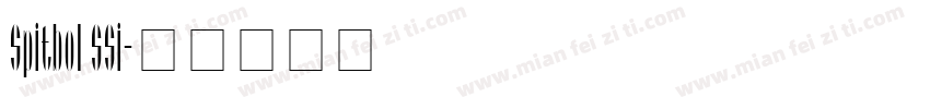 Spitbol SSi字体转换